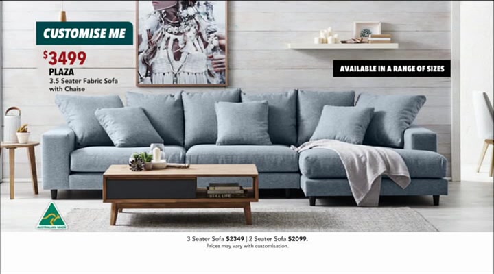 Plaza couch best sale harvey norman