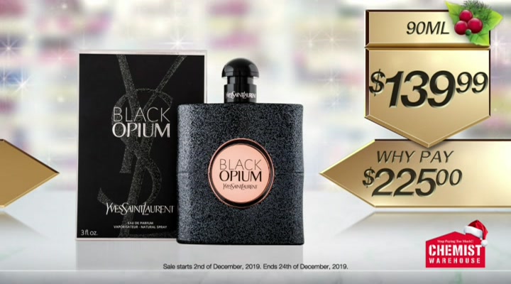 chemist warehouse black opium perfume