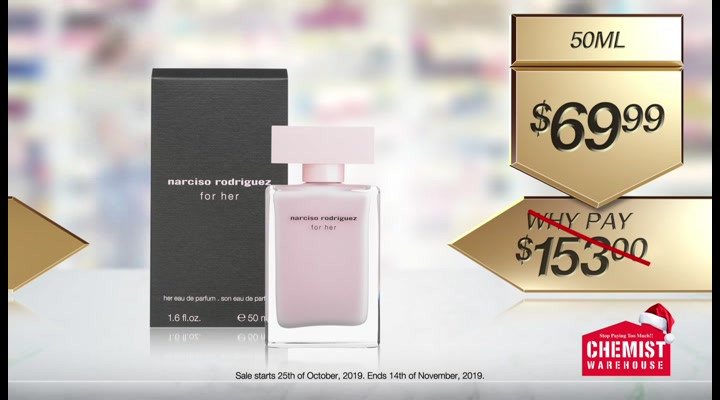 narciso rodriguez perfume chemist warehouse