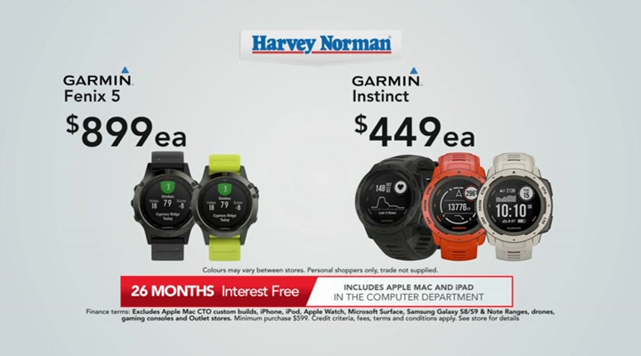 harvey norman garmin vivofit jr 2