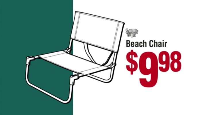 beach chair bunnings