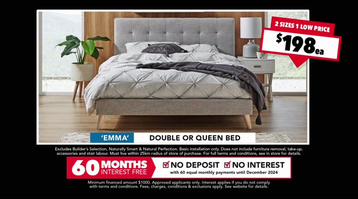 harvey norman emma mattress