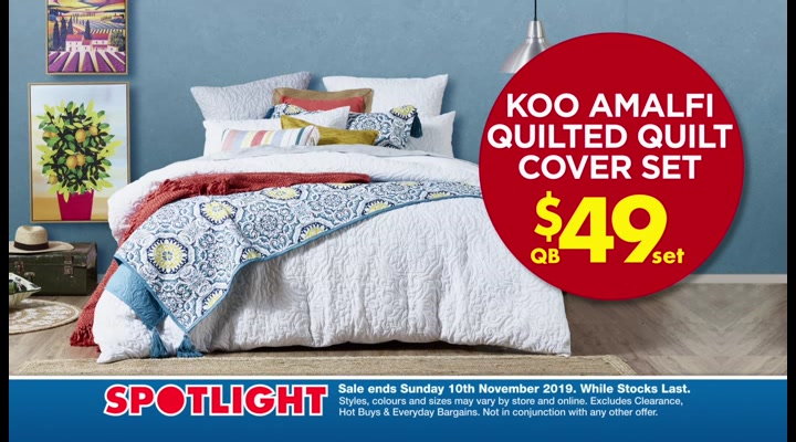 koo amalfi quilt cover