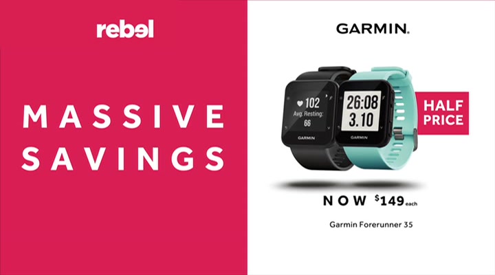 rebel sport garmin forerunner