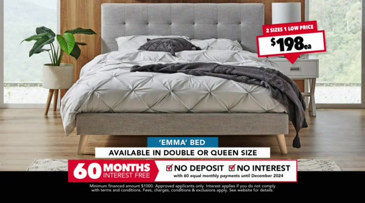 harvey norman emma mattress