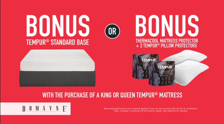 domayne tempur pillow