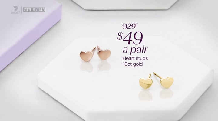 michael hill gold studs